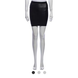 Helmut Lang leather skirt XS
